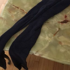 American Apparel Accessories - American Apparel Navy Thigh High Socks American Apparel Accessories - American Apparel Navy Thigh High Socks